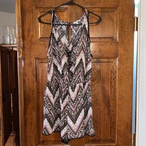 Printed romper